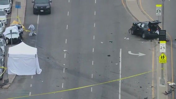 2 killed in multi-vehicle crash in South LA