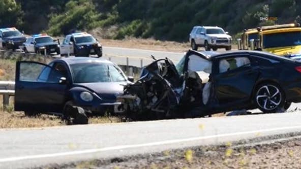 LA County deputy killed during multi-vehicle crash in Santa Clarita