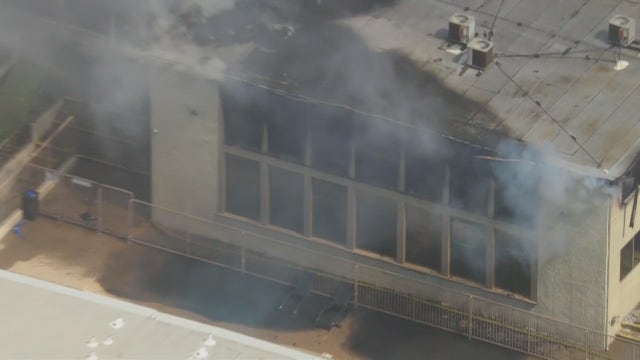 Fire erupts at Covina apartment building; dozens evacuated