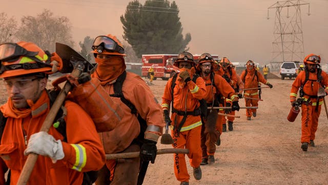California lawmakers announce new legislation supporting inmate firefighters