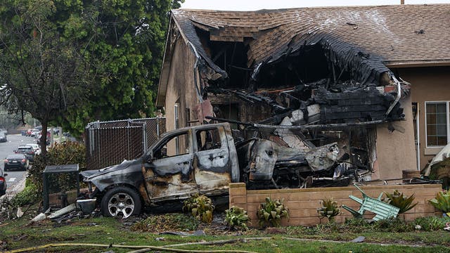 San Diego plane crash: NTSB investigating cause of crash that killed 6