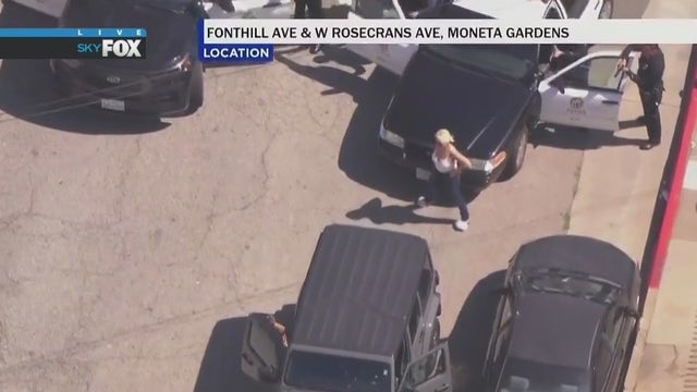 Two arrested after pursuit of suspected stolen Jeep ends in Hawthorne