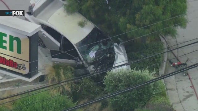 2 people, including innocent driver, killed in fiery crash in South Gate