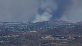 Multiple wildfires burning in the Inland Empire