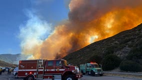 Firefighters knock down Lake Fire in San Bernardino County