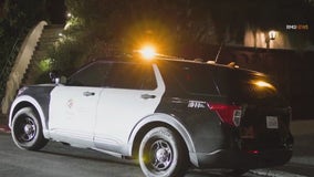 Handcuffed suspect who stole LAPD patrol SUV on the run
