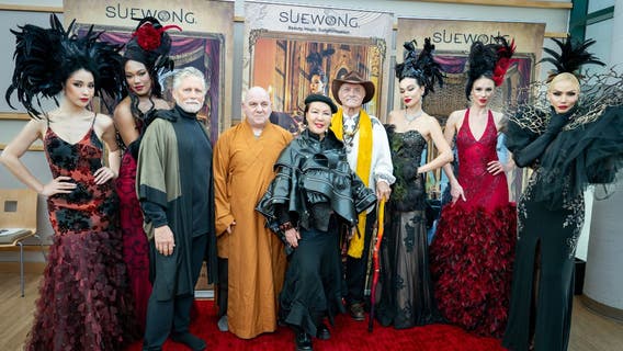 Fashion designer making waves with exhibition in Malibu