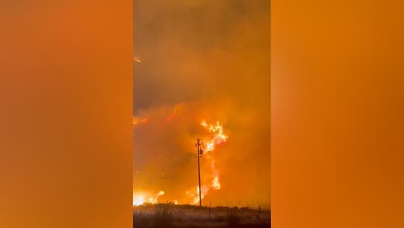 Fort Fire burning near 5 Freeway in Lebec prompts evacuation warnings