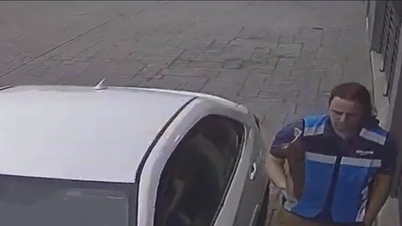 Amazon delivery driver caught on video going on racist rant