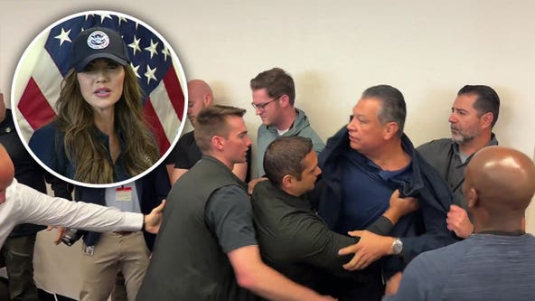 Padilla addresses Trump administration's 'militarization' of Los Angeles