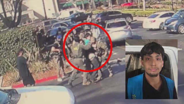 Feds say man punched agents at Pico Rivera Walmart - security footage shows no punches