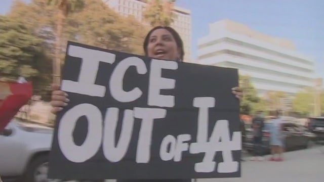 LAPD denies claims it's helping ICE conduct immigration raids in Los Angeles