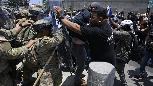 Insurrection Act not off the table for LA protests, Trump says