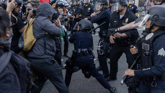 LA ICE protests, Day 4: Federal raid in Santa Ana extends demonstrations to 2 SoCal counties