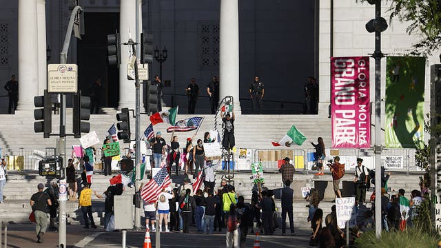 LA ICE protests, Day 11: Reduced curfew hours announced for downtown LA