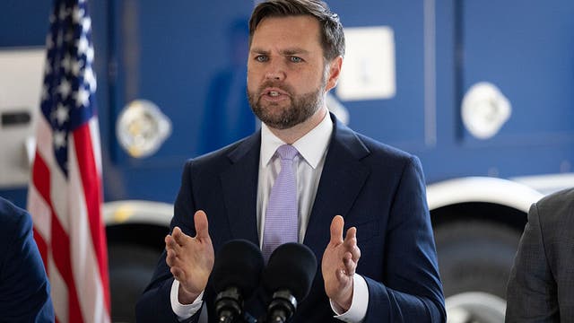 JD Vance blasts Newsom while visiting LA, says governor egged on protesters