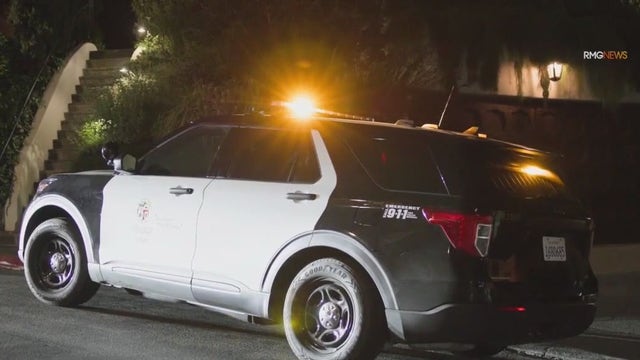 Handcuffed suspect who stole LAPD patrol SUV on the run