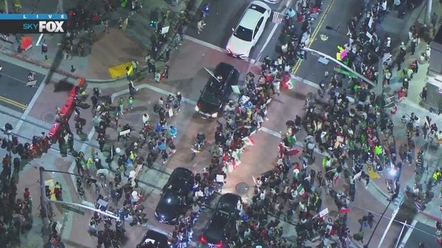 LA ICE protests, Day 10: Curfew back into effect for parts of downtown LA