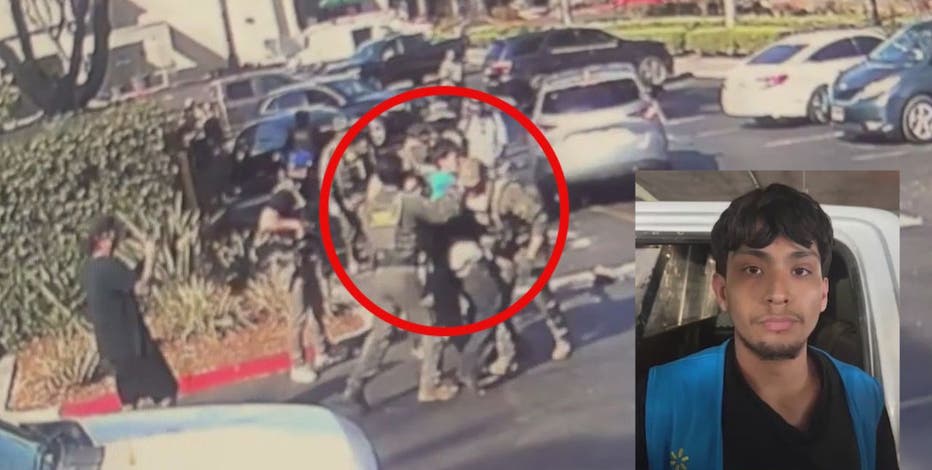 Feds say man punched agents at Pico Rivera Walmart - security footage shows no punches
