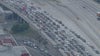 Pedestrian attempting to cross 110 Freeway in downtown LA struck and killed