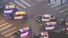 Heavy LAPD presence in Hyde Park