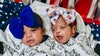 NICU babies at California hospital celebrate the 4th of July in their Stars and Stripes