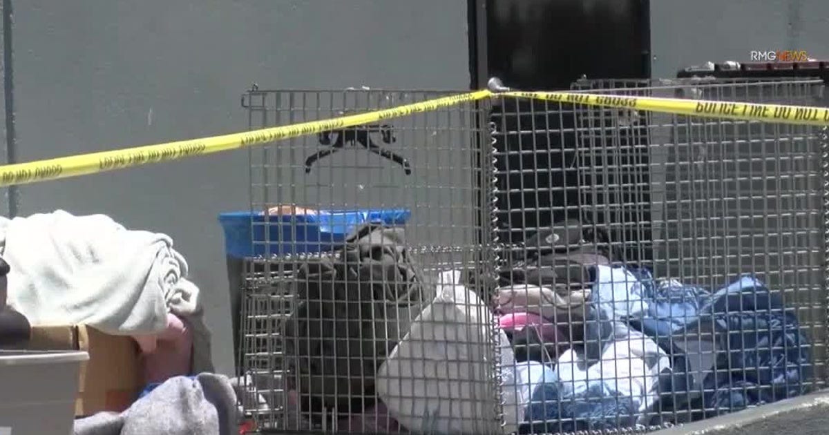 Man's body found in blanket outside Pasadena Goodwill store | FOX 11 ...