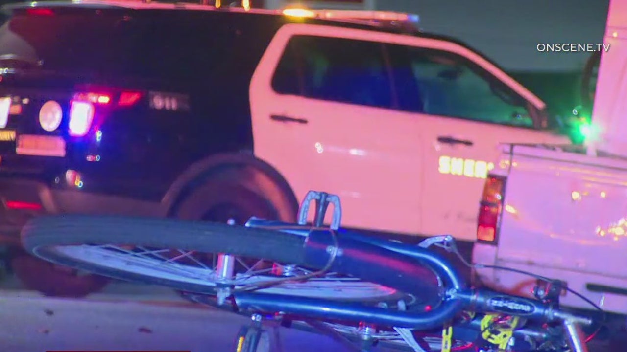 Bicyclist killed in hit-and-run crash in Bellflower; search underway ...