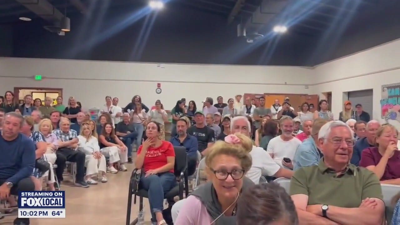 Community meeting held in Encino to discuss crime, safety amid recent double murder