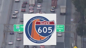 55-hour weekend lane closures scheduled for southbound I-605 in Whittier