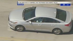 Pursuit suspect evades cops in downtown LA