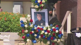 Memorial held for LAPD Sgt. Shiou Deng killed in 405 Freeway crash