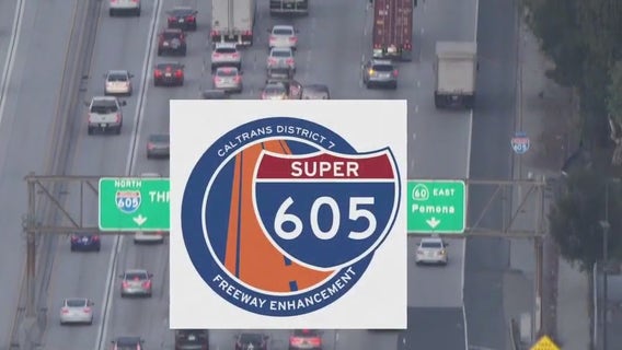 55-hour weekend lane closures scheduled for southbound I-605 in Whittier