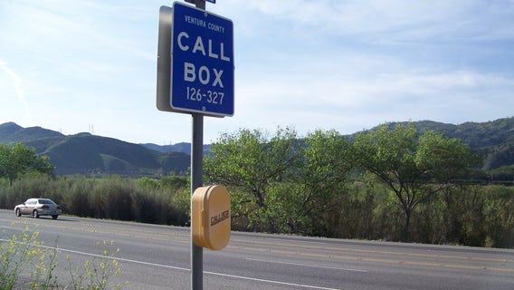This California county is getting rid of all emergency call boxes