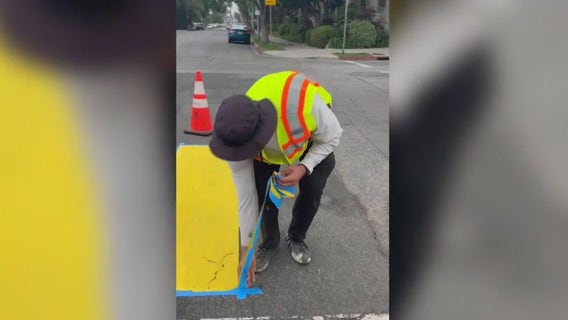 LA residents tried painting their own crosswalks - here's why