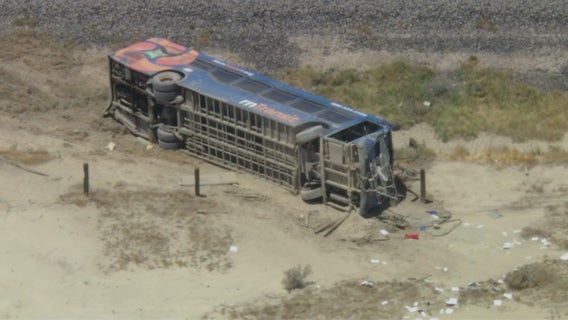 20 people, including child, injured in Lancaster bus crash