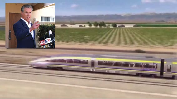 Newsom announces next step for high-speed rail project