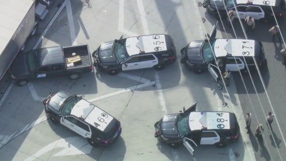 Burglary suspect surrenders after chase, standoff in Norwalk