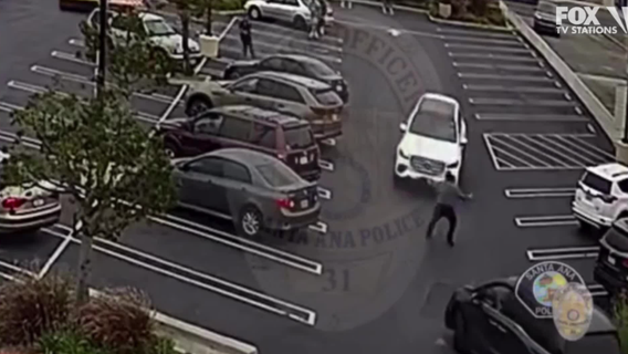 Distraction scam ends in hit-and-run: Elderly man injured in Santa Ana robbery