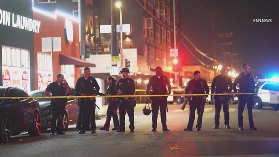 Hyde Park vigil for motorcyclist turns chaotic as LAPD responds to large crowd