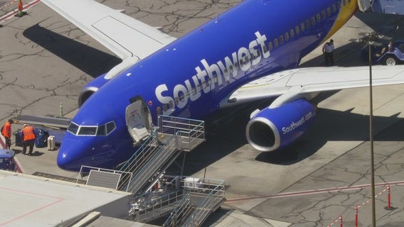 Southwest Airlines passengers report near-miss collision on flight from Burbank to Las Vegas
