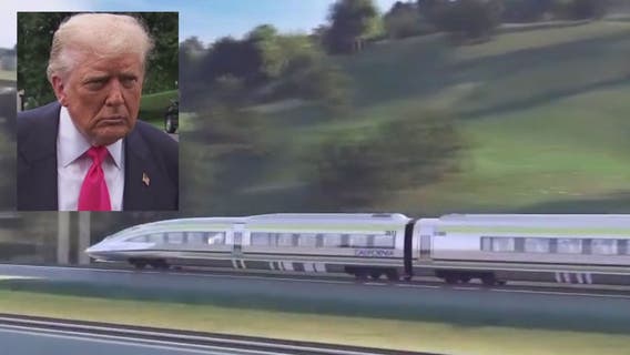 Trump administration pulls $4 billion in federal funding for California's high-speed rail project