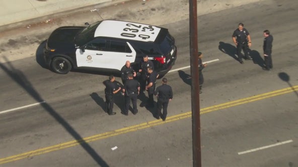LAPD officer shot in Expo Park, suspect in custody