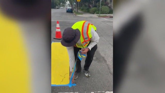 LA residents tried painting their own crosswalks - here's why