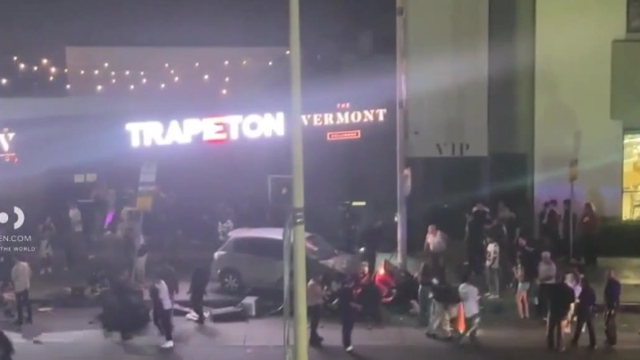 Driver facing 37 counts of attempted murder after plowing into crowd outside East Hollywood nightclub