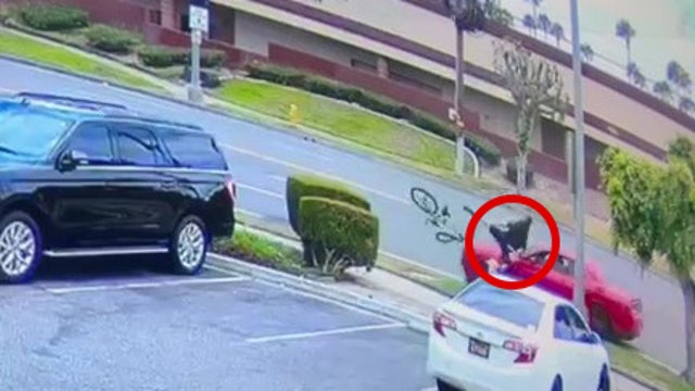 Driver accused of intentionally crashing into cyclist in Fullerton arrested