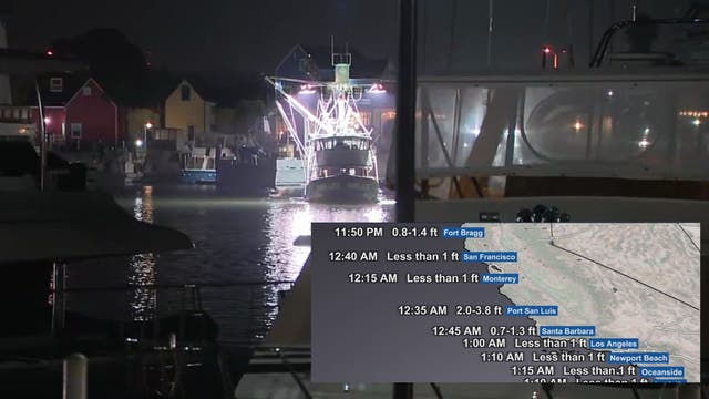 Tsunami activity reported in California after 8.8 magnitude earthquake hits Russia