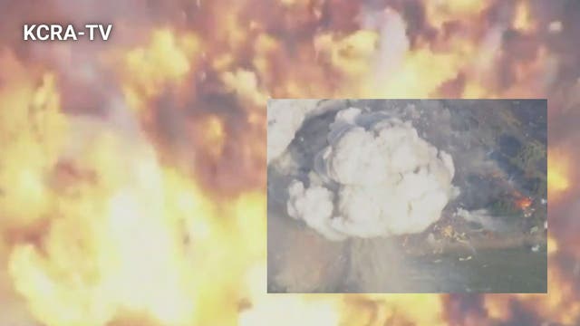 VIDEO: California fireworks warehouse explodes, forcing evacuations