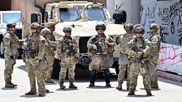 150 National Guard troops pulled from LA to return to firefighting duties