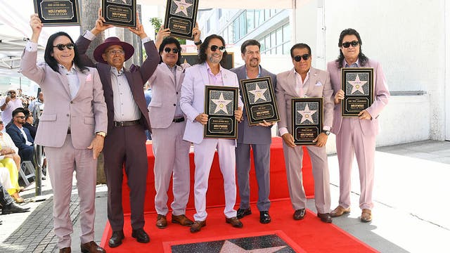 Mexican band Los Bukis receives star on Hollywood Walk of Fame